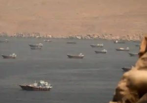 آمریکا مدعی حمله به دو موشک‌انداز در جزیره لارک شد