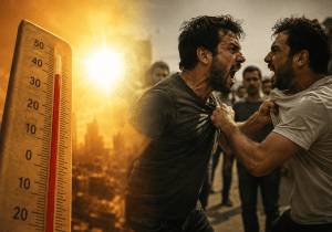 چرا وقتی هوا داغ می‌شود، مردم بیشتر به جان هم می‌افتند؟