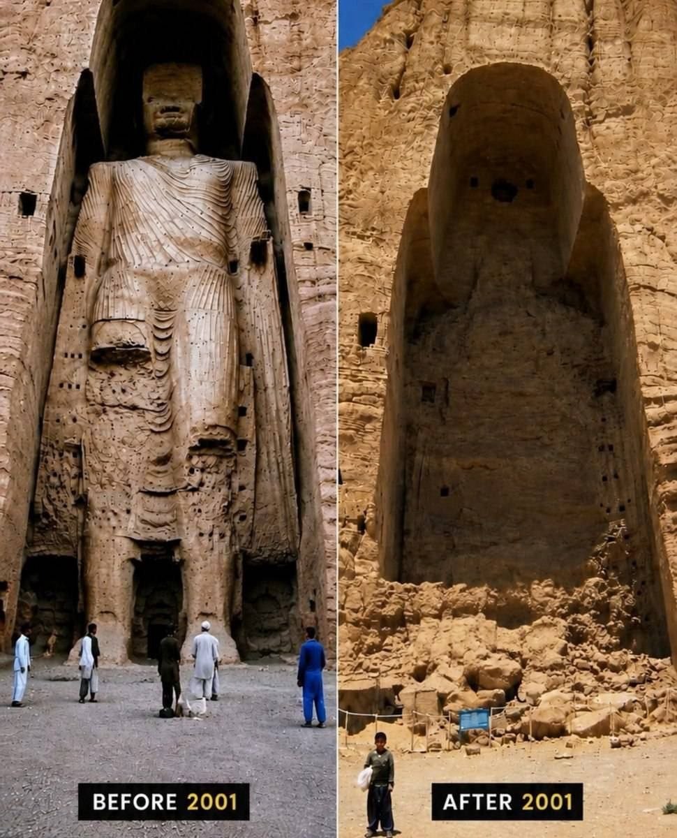 ۲۵ سال از تخریب مجسمه‌های تاریخی بودای بامیان توسط طالبان گذشت
