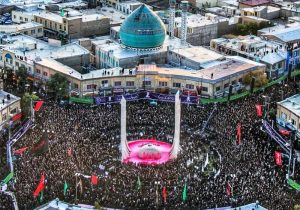 مراسم سوگواری اربعین حسینی در حسینیه اعظم زنجان برگزار می‌شود