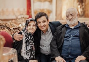 علیرضا رنجی‌پور در سوگ مادر نشست