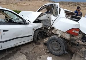تصادف مرگبار در خداآفرین؛ ۲ کشته و ۴ مصدوم