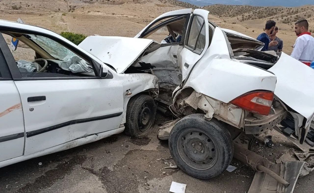 تصادف مرگبار در خداآفرین؛ ۲ کشته و ۴ مصدوم