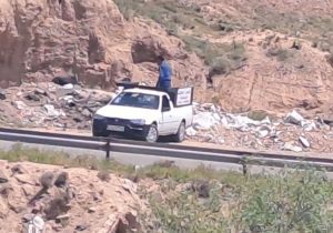 رودخانه فنوش‌آباد ابهر به گورستان نخاله‌های ساختمانی تبدیل شد