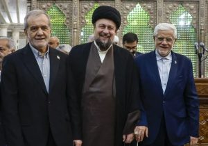 صداوسیما «صلح» و «تفاهم» را در سخنان پزشکیان و حسن خمینی سانسور کرد!