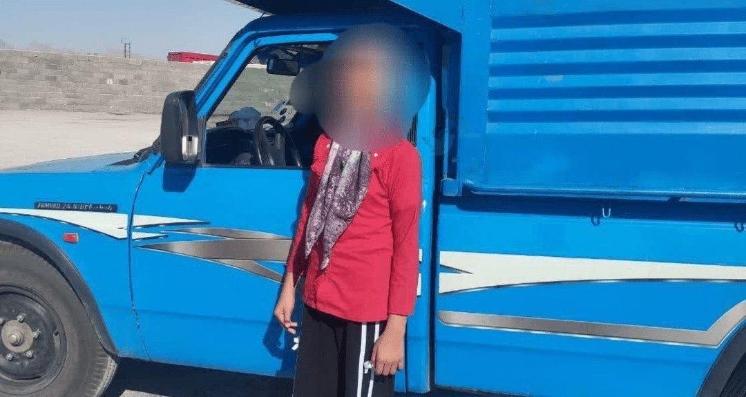 دختر ۱۱ ساله پشت فرمان؛ راننده کم‌سن نیسان پلیس اصفهان را غافلگیر کرد!