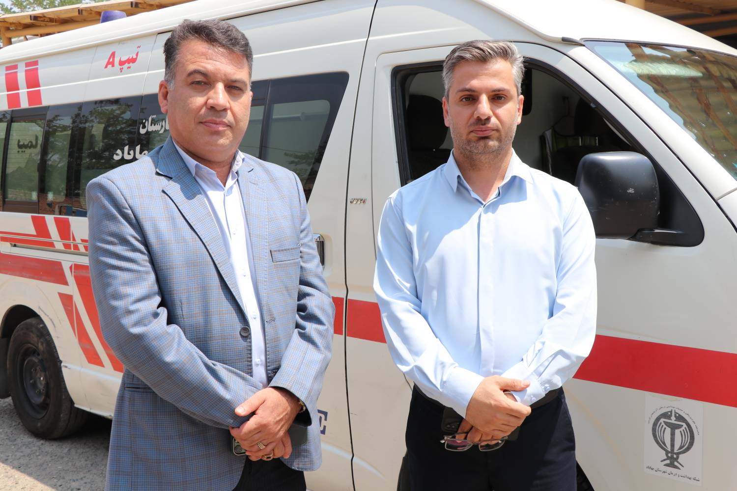 کمک یک میلیاردی خیر مهابادی به آمبولانس‌ها