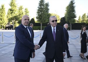 اردوغان از جوزف عون استقبال کرد