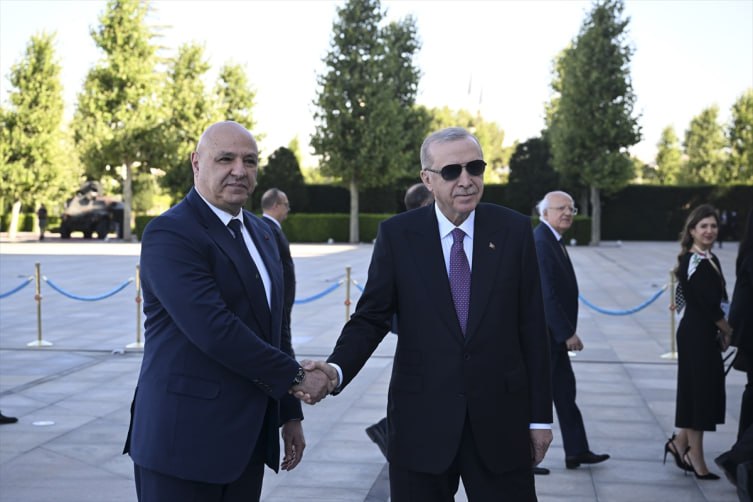 اردوغان از جوزف عون استقبال کرد