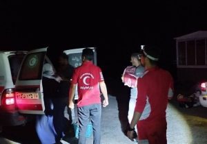 نجات ۱۳ گردشگر گرفتار در کاظم‌خان‌داشی دریاچه ارومیه