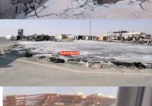 تصاویر تازه از خسارات سنگین حملات ایران به پایگاه «عریفجان» آمریکا در کویت منتشر شد