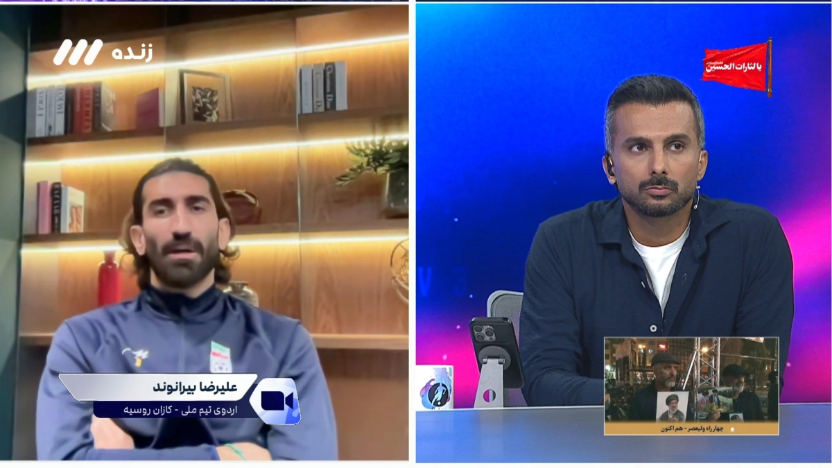 بیرانوند: شاید سربازی را در یک پادگان در تبریز بگذرانم و برای تراکتور تمرین کنم