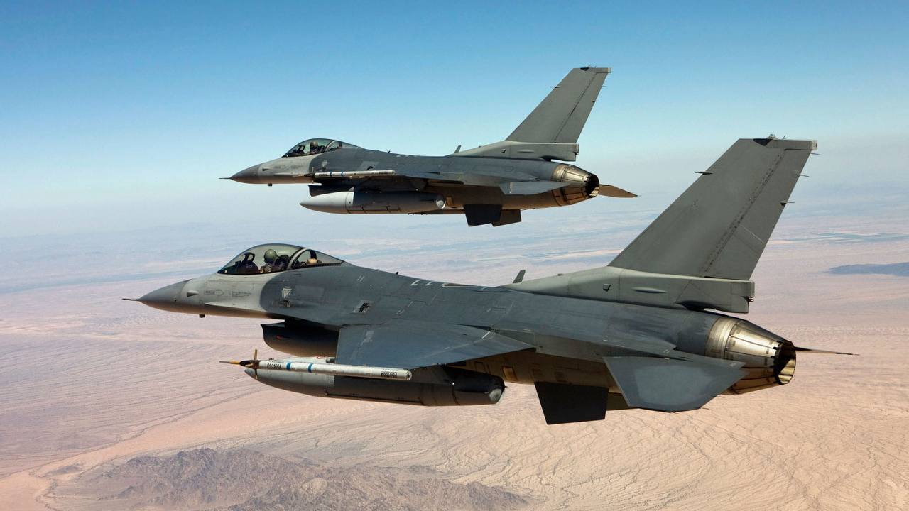 دو اسکادران جنگنده F-16 راهی خاورمیانه شدند