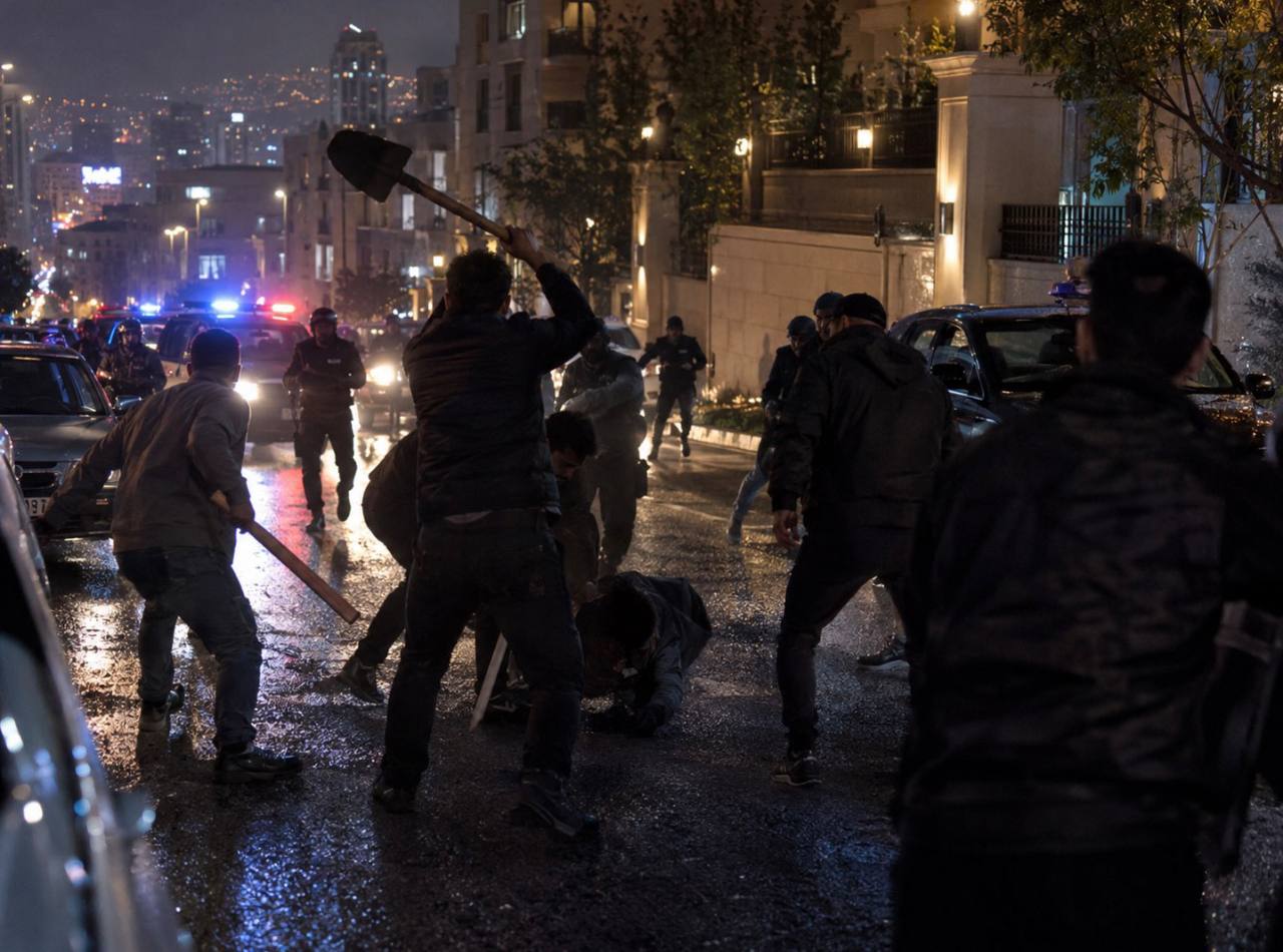 با پیگیری پلیس عاملان نزاع با بیل و چماق در سعادت‌آباد دستگیر شدند