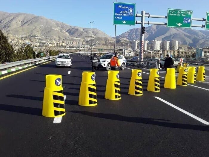 جاده چالوس و آزادراه تهران–شمال ۲ روز بسته شد
