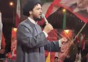 سخنران تجمع میدان شهدا: رهبر انقلاب دو شب پیش نیم‌ساعت میان مردم حضور داشتند
