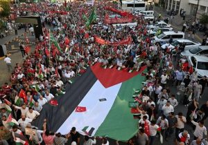 پایتخت ترکیه میزبان راهپیمایی حمایت از فلسطین